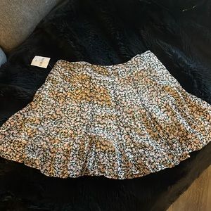 Forever 21 plus floral mini skirt